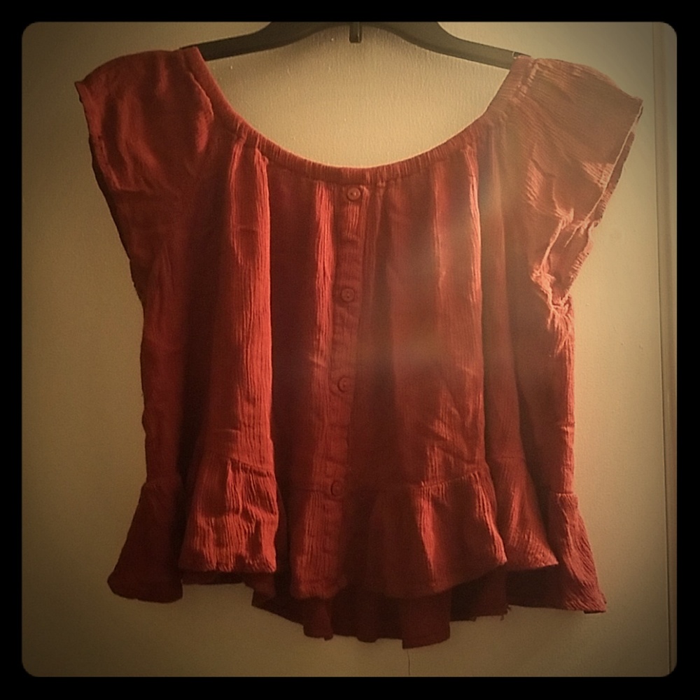 Crop top shirts